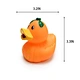 bath floating rubber duck